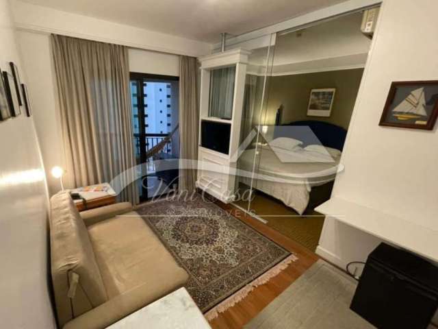 Apartamento com 1 quarto para alugar na Avenida Jandira, 501, Indianópolis, São Paulo, 31 m2 por R$ 2.691