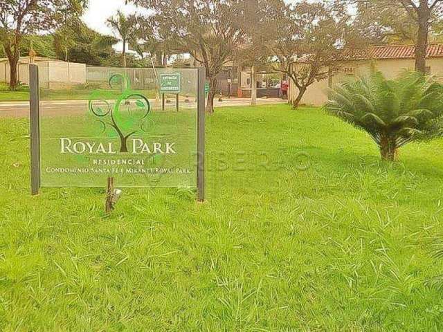 Terreno de 850m² para venda no Condomínio Royal Park.