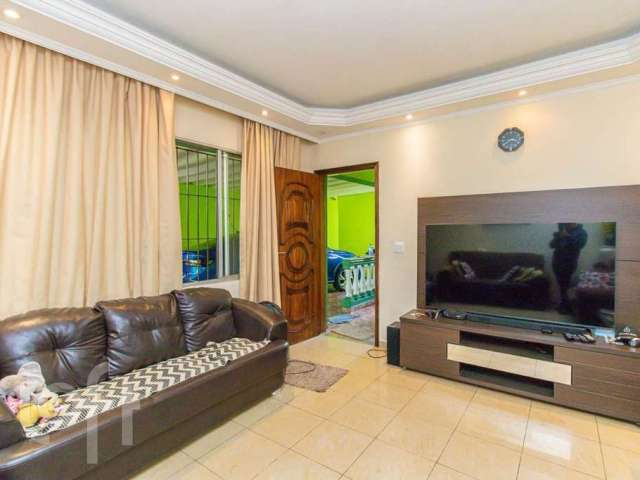 Casa com 4 quartos à venda na Avenida Dom Pedro I, --, Vila Pires, Santo André por R$ 1.090.000