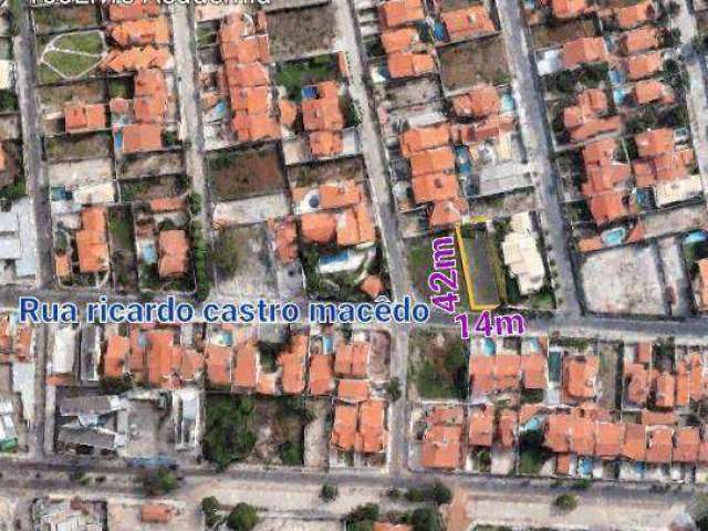 Terreno, 588 m² - venda por R$ 650.000,00 ou aluguel por R$ 2.000,00/mês - Engenheiro Luciano Cavalcante - Fortaleza/CE