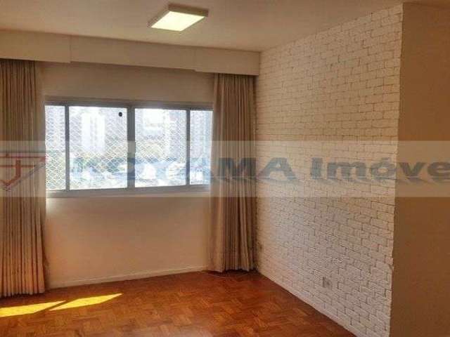 Apartamento com 2 dormitórios para alugar, 75 m² por R$ 3.641,00/mês - Mirandópolis - São Paulo/SP