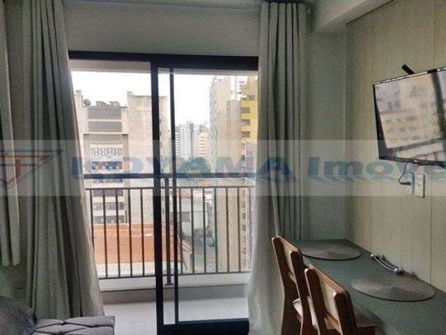 Studio com 1 dormitório para alugar, 26 m² por R$ 3.126,56/mês - Mirandópolis - São Paulo/SP