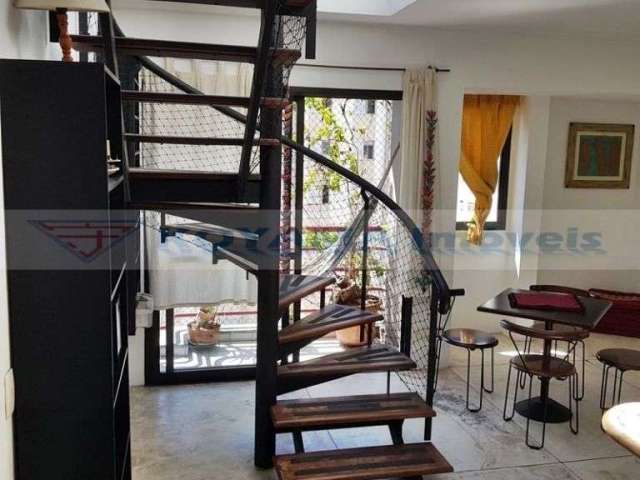 Cobertura Duplex com 1 suíte à venda, 75m² - Moema - São Paulo/SP