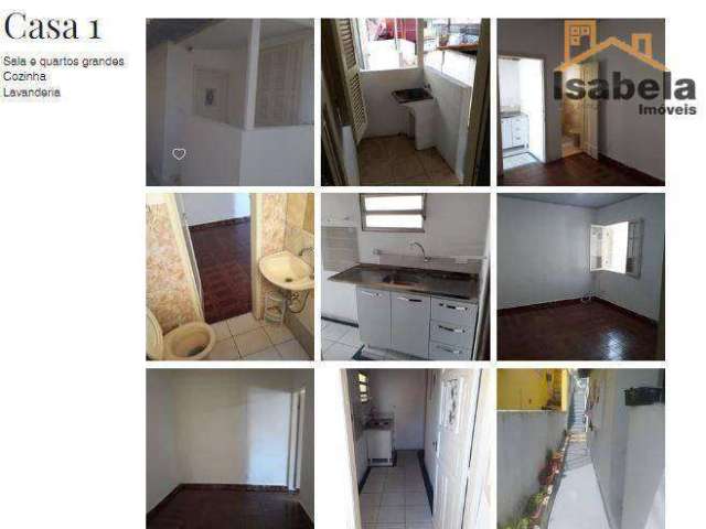 Terreno COM 3 CASAS + COMÉRCIO à venda por R$ 600.000 - Vila São José - São Paulo/SP