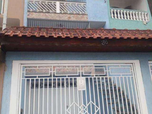 Sobrado com 3 dormitórios à venda, 250 m² por R$ 740.000,00 - Jardim Las Vegas - Santo André/SP