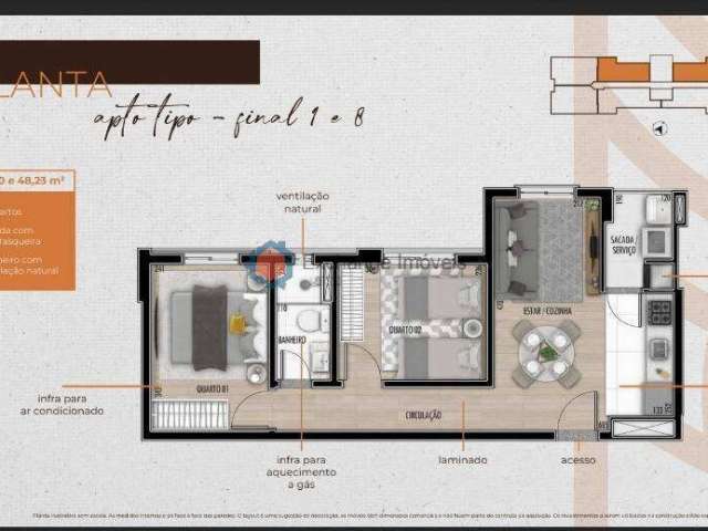 &amp;quot;Apartamento na Planta:100% Financiado e Documentação Grátis