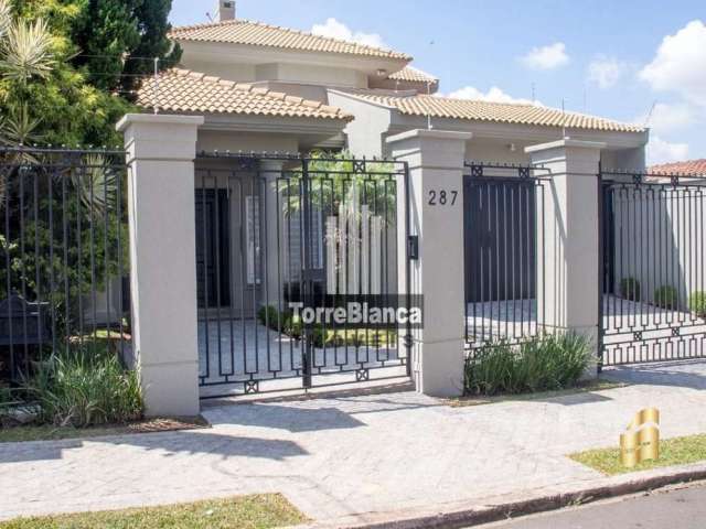 Linda casa de alto padrão 3 dormitórios à venda, 397 m² por R$ 2.650.000,00 - Estrela - Ponta Gross