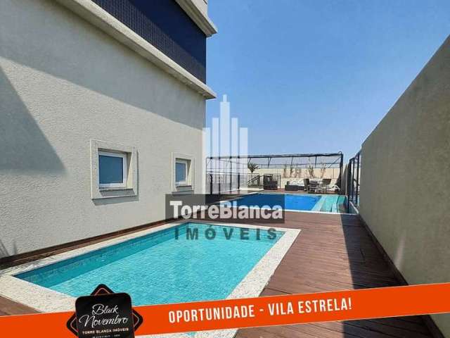 Apartamento à venda no Bairro Estrela, próximo ao Centro de Ponta Grossa,com  61 m² e 2 quartos.