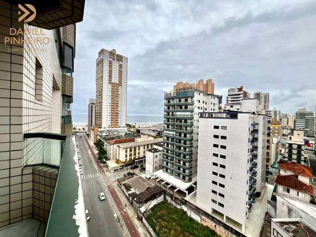 Apartamento com 2 dormitórios Vista mar a venda