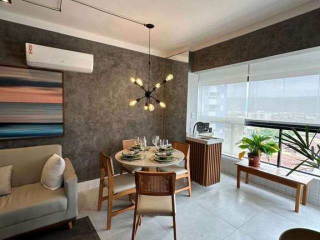 Apartamento com 2 dormitórios vista mar no Maracanã/Praia Grande