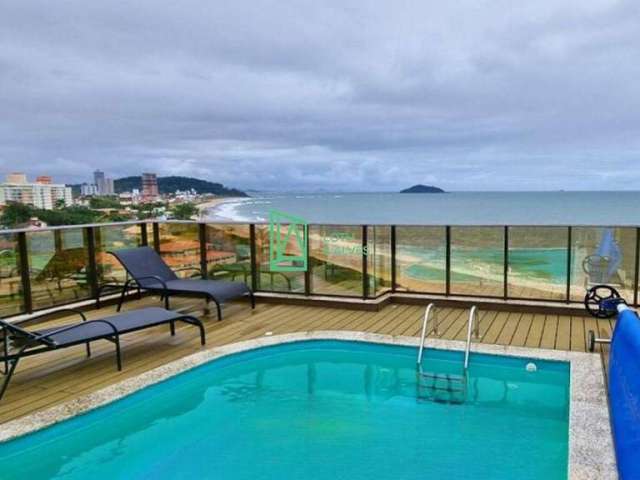 Cobertura à venda com 4 dormitórios e vista para o mar, Praia de Armação do Itapocorói, PENHA - SC