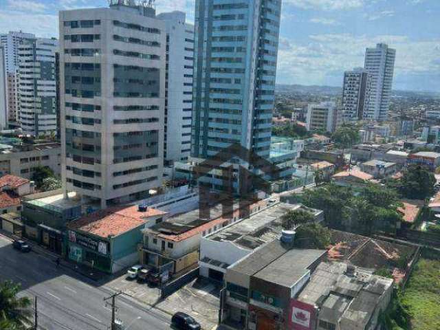 Flat de 40m², à venda, com 1 quarto e próximo à praia, localizado em Piedade - Jaboatão  dos Guararapes - PE.