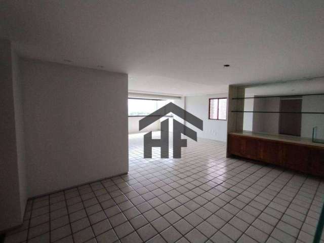 Apartamento de 177m² para alugar, com 4 quartos sendo 2 suítes, localizado no Parnamirim, Recife - Pernambuco.