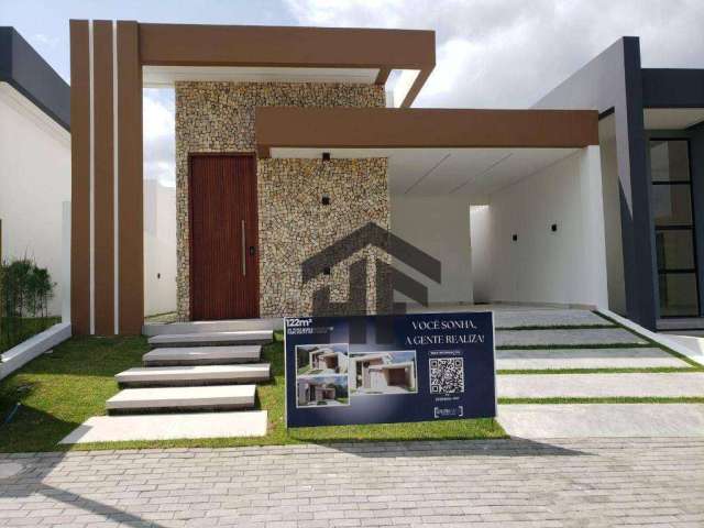 Casa de 122m² à venda, com 3 quartos (1 suíte), localizada em Campina Grande, Paraíba.