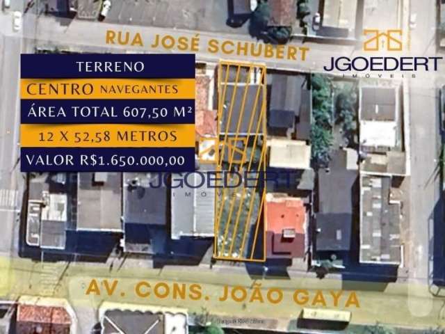 Terreno comercial à venda na Conselheiro João Gaya, Centro, Navegantes por R$ 1.650.000