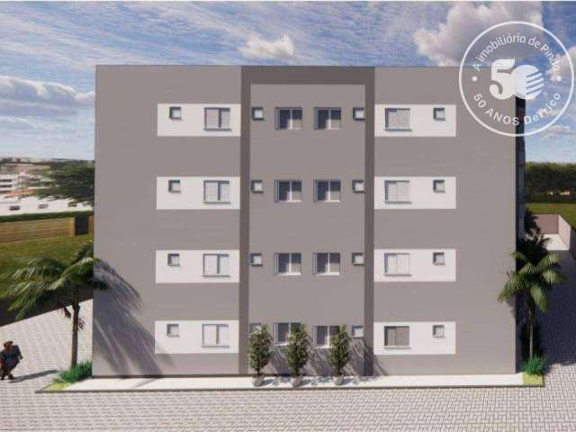 Apartamento com 2 dormitórios à venda, 70 m² por R$ 295.000 - Crispim - Pindamonhangaba/SP