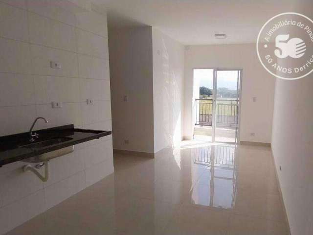 Apartamento com 2 dormitórios para alugar, 57 m² por R$ 1.511,39/mês - Crispim - Pindamonhangaba/SP