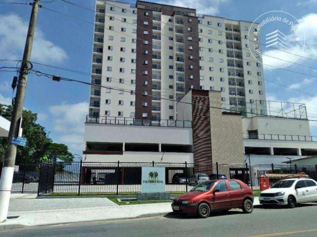 Apartamento com 2 dormitórios para alugar, 86 m² por R$ 1.701,77/mês - Crispim - Pindamonhangaba/SP