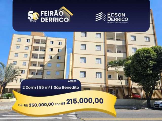 Apartamento com 2 dormitórios à venda, 85 m² por R$ 250.000,00 - São Benedito - Pindamonhangaba/SP