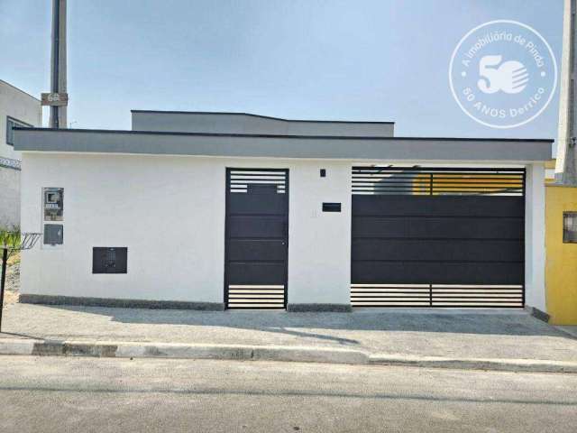 Casa com 3 dormitórios para alugar, 108 m² por R$ 3.097,94/mês - Loteamento Residencial e Comercial Flamboyant - Pindamonhangaba/SP