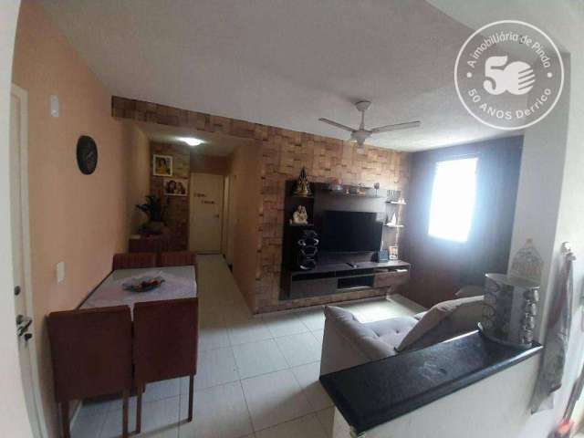 Apartamento com 2 dormitórios à venda, 53 m² por R$ 170.000,00 - Alto do Cardoso - Pindamonhangaba/SP