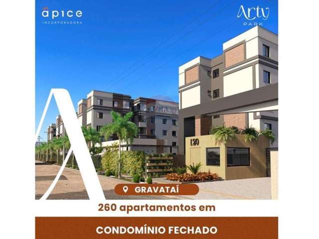 Arty Park - Apartamentos de 1 e 2 dormitórios junto ao Shopping Gravataí