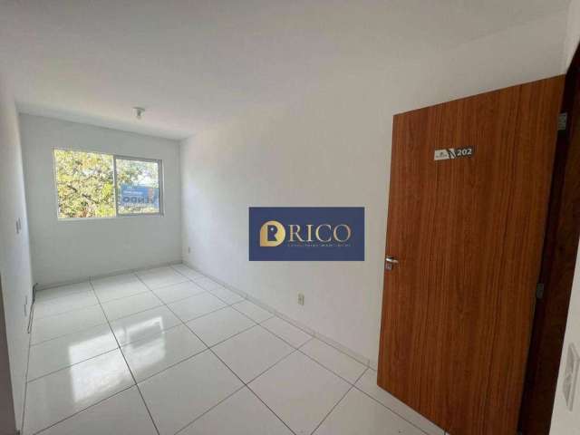 Apartamento com 02 quartos sendo um suíte.