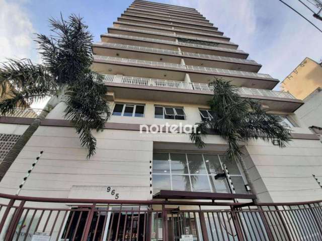 Apartamento Brás 51 metros 2 dormitórios, sacada, 1 vaga coberta e opções de lazer