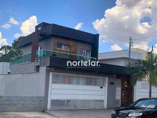 Sobrado com 3 dormitórios à venda, 157 m² por R$ 1.300.000,00 - Portais (Polvilho) - Cajamar/SP