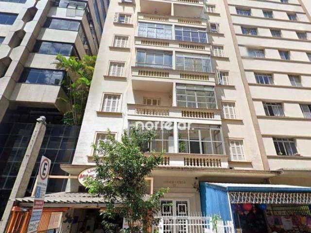 Apartamento com 1 dormitório à venda, 47 m² por R$ 430.000,00 - Higienópolis - São Paulo/SP