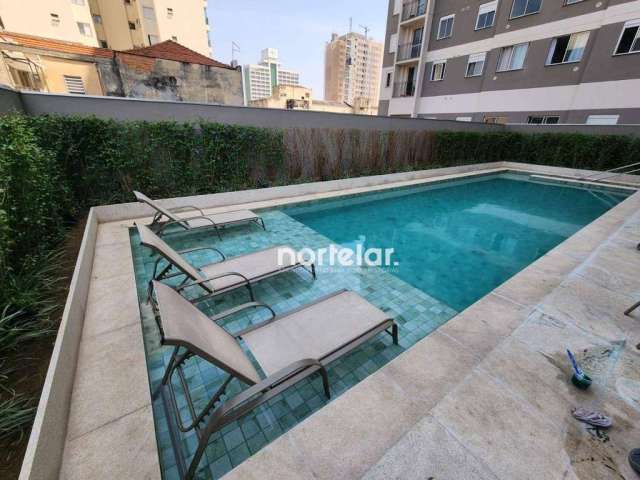 Apartamento com 2 dormitórios à venda, 37 m² por R$ 377.000,00 - Vila Romana - São Paulo/SP