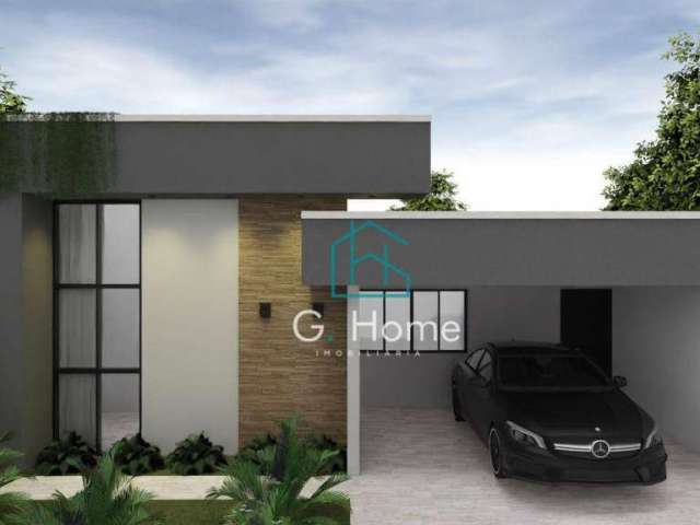 Casa em construção com 3 dormitórios à venda, 118 m² por R$ 550.000 - Residencial Abussafe - Londrina/PR