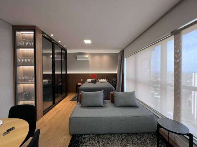 Apartamento alto padrão Edifício Le Monde, 47m², à venda, Ribeirão Preto/São Paulo I Brioni imóveis