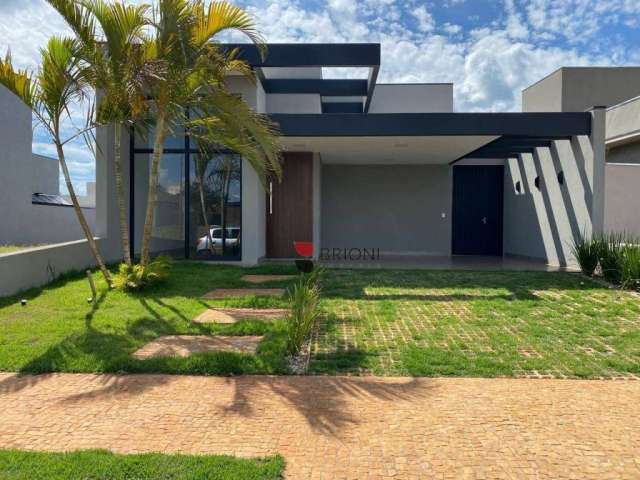 Casa Alto Padrão com 160m², com 3 quartos 1 suíte no Condomínio Vivendas da Mata - Aroeira, em Ribeirão Preto I Imobiliária Brioni imóveis.