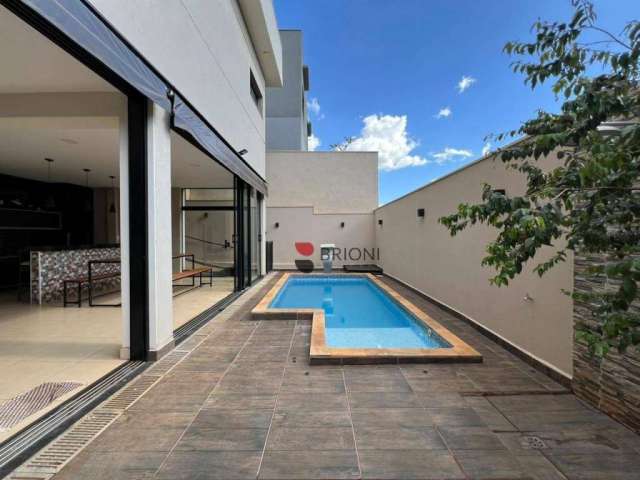 Casa à venda com, 285m², 4 quartos/suítes, no condomínio Terras de Siena, em Ribeirão Preto - SP | Imobiliária Brioni Imóveis