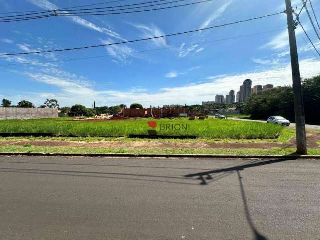 Terreno de Alto Padrão a venda com 2106,90 m2 no condomínio residencial Jardim Canadá em Ribeirão Preto I Imobiliária Brioni Imóveis