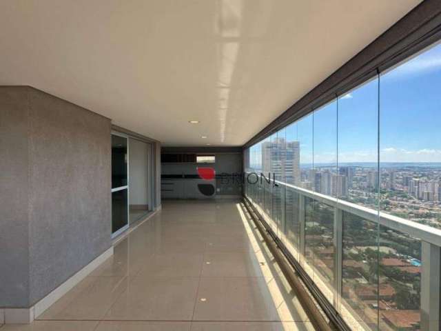 Apartamento de alto padrão no Edifício Cidade de Viena, 348 m² 4 suítes à locação Ribeirão Preto/SP