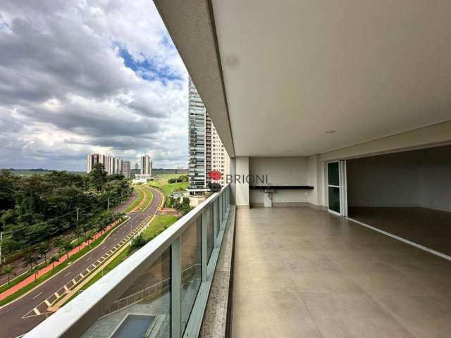 Apartamento alto padrão com 237m², 3 quartos/suítes à venda no Edifício Cidade de Vancouver em Ribeirão Preto/SP I Imobiliária Brioni imóveis