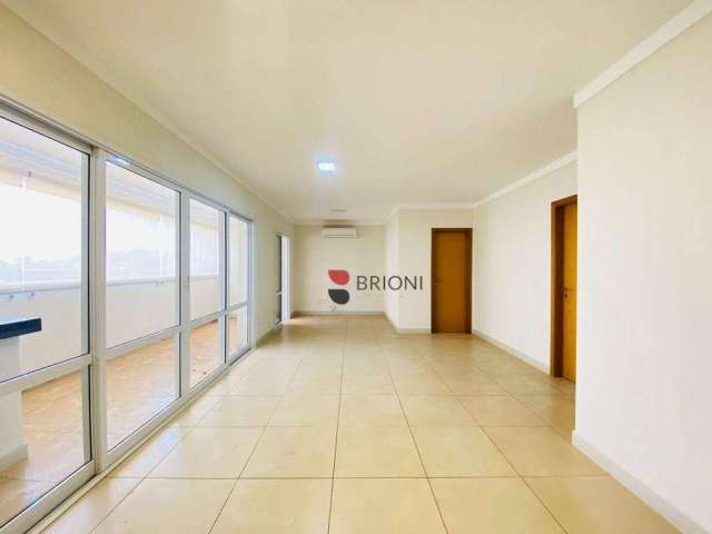 Apartamento com 3 dormitórios para alugar, 134 m² por R$ 5.279,13/mês - Jardim Nova Aliança Sul - Ribeirão Preto/SP