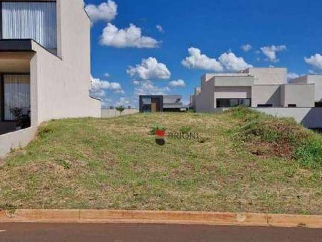 Terreno alto padrão no Condomínio Vivendas da Mata, com 256,77m², à venda  em Ribeirão Preto/SP I Imobiliária Brioni Imóveis