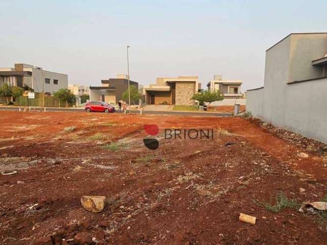 Terreno alto padrão no Condomínio Vivendas da Mata, com 300m², à venda  em Ribeirão Preto/SP I Imobiliária Brioni Imóveis