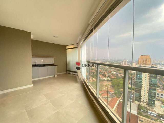 Flat  alto padrão com 52m², 1 quarto para locação no Edifício Fiúsa One em Ribeirão Preto/SP I Imobiliária Brioni imóveis