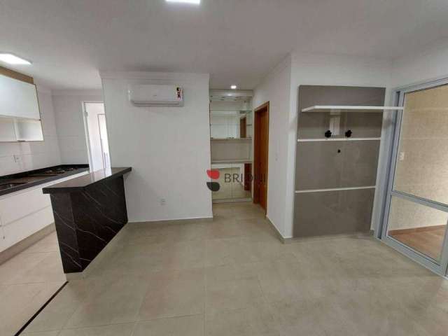 Apartamento com 1 dormitório para locação, 57 m² - Nova Aliança - Ribeirão Preto/SP