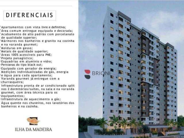 Apartamento Alto Padrão no Edifício Ilha da Madeira, 85m² à venda, em Ribeirão Preto/SP - Imobiliária em Ribeirão Preto - Brioni imóveis.