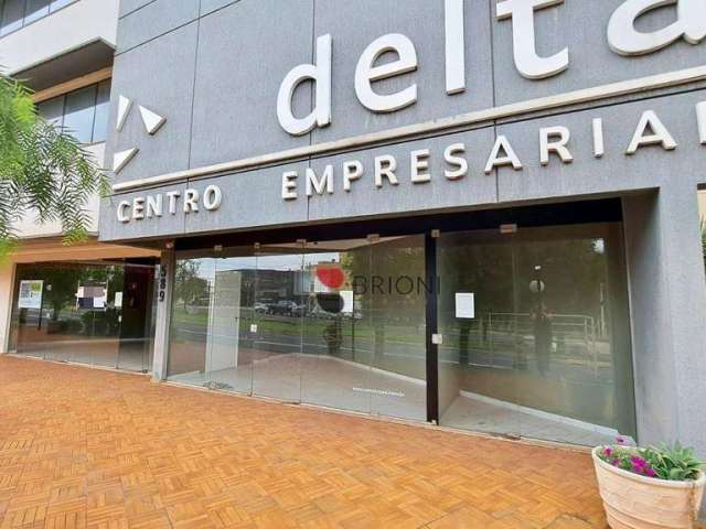 Sala comercial padrão com 26m² para locação no Empresarial Delta em Ribeirão Preto/SP I Imobiliária Brioni imóveis