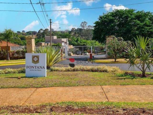 Terreno com 297m², a venda no Condomínio San Marco, em Ribeirão Preto/SP I Imobiliária em Ribeirão Preto I Brioni Imóveis