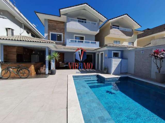 Casa Alto Padrão para Venda em Rio de Janeiro, recreio dos Bandeirantes, 4 dormitórios, 4 suítes, 6 banheiros, 3 vagas