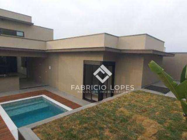 Linda Casa Térrea com 3 dormitórios à venda, 192 m² - Condomínio Santa Mônica - Caçapava/SP