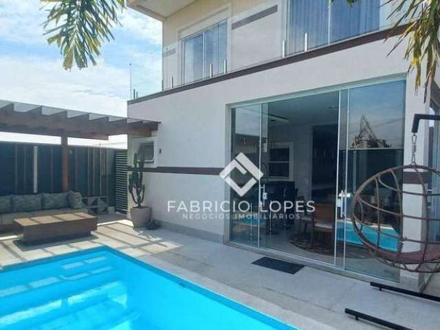 Maravilhoso Sobrado Alto Padrão com 3 dormitórios à venda, 220 m² - Condomínio Residencial Fogaça - Jacareí/SP