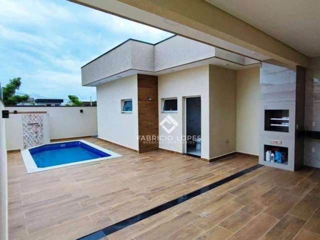 Linda Casa Térrea com 3 dormitórios à venda, 150 m² - Residencial Terras do Vale - Caçapava/SP